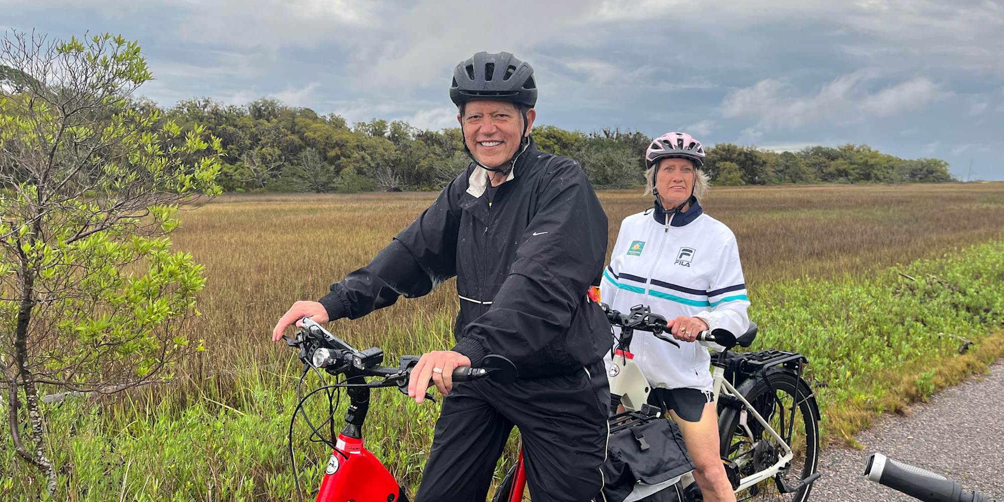 Guests biking on the Florida Coast to Coast Trail